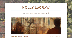 Desktop Screenshot of hollylecraw.com